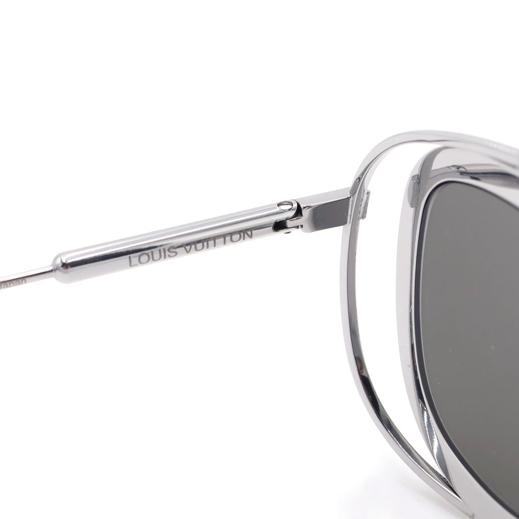 LOUIS VUITTON(ルイヴィトン) 24SS LV SUPERVISION METAL PILOT LV スーパーヴィジョン・メタル パイロット サングラス シルバー Z2213U 9SL
