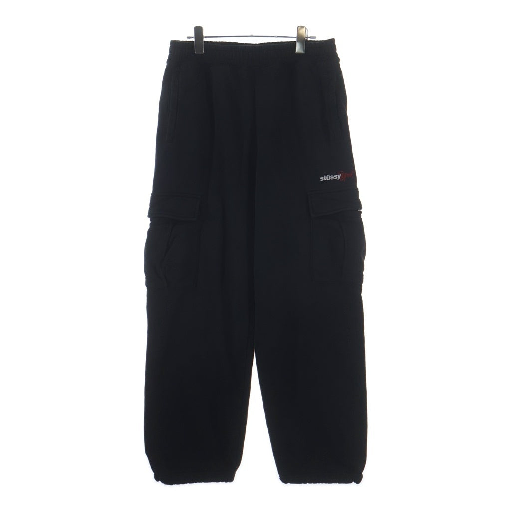STUSSY(ステューシー) Sport Sweat Cargo Pants スウェット カーゴ パンツ ブラック HO22 116578