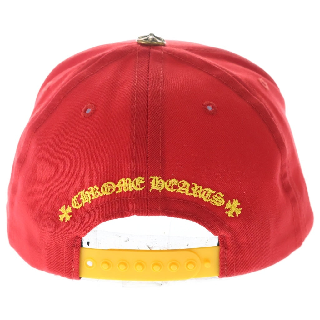 CHROME HEARTS(クロムハーツ) CH BASEBALL Trucker Cap トラッカーキャップ ベースボールキャップ 帽子 レッド/イエロー