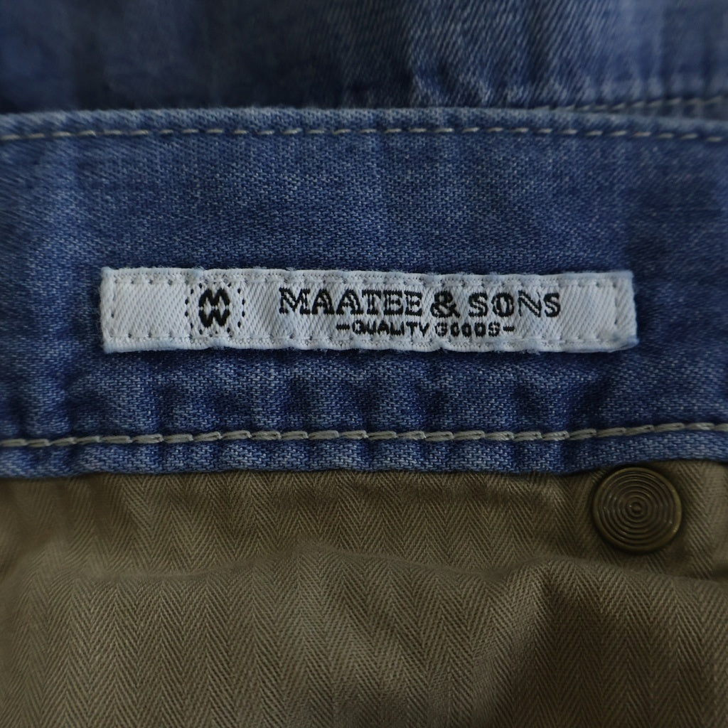 MAATEE&SONS(マーティーアンドサンズ) SHORT PAINTER マーティーアンド