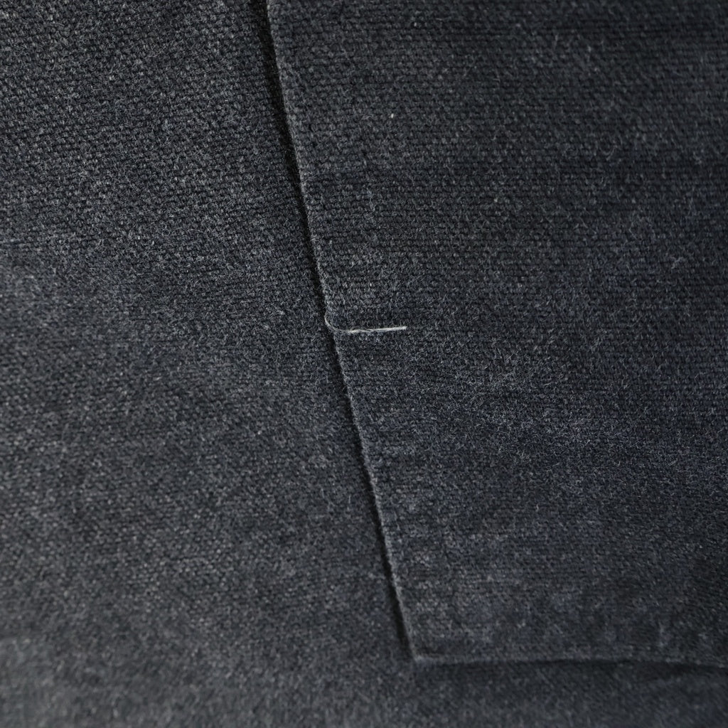 AURALEE(オーラリー) PRODUCT DYED ORGANIC COTTON DUCK ウォッシュ加工 オーガニックコットン ワイドデニムパンツ ブラック A25AP03CD