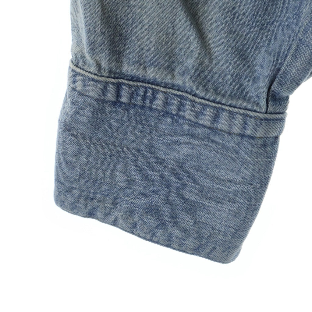 MAATEE&SONS(マーティーアンドサンズ) 24AW WESTERN デニム ウエスタン 長袖シャツ インディゴ MT4303-0607A