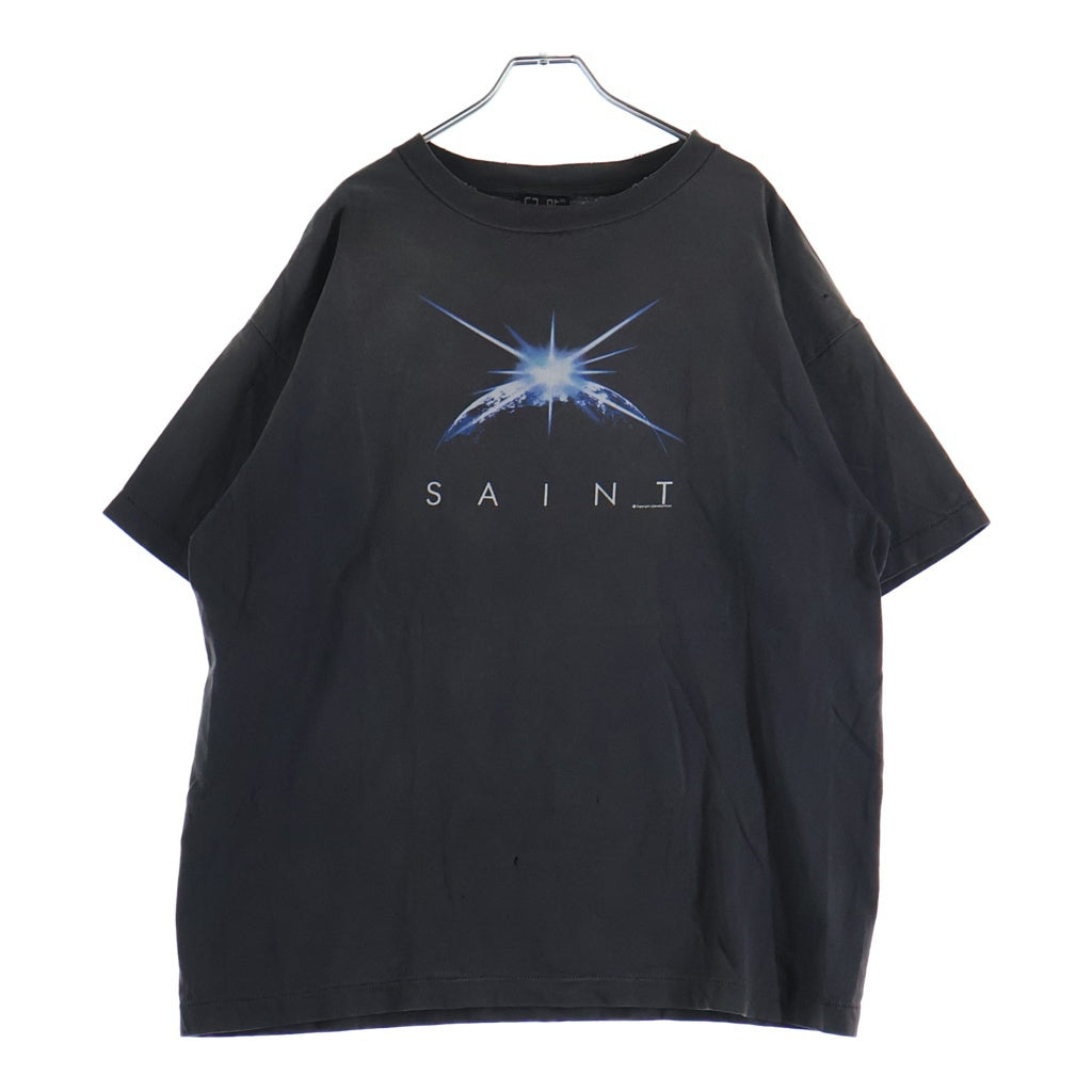 SAINT MICHAEL(セントマイケル) 23AW SM-S23-0000-005 フロントプリント クルーネック 半袖Tシャツ グレー