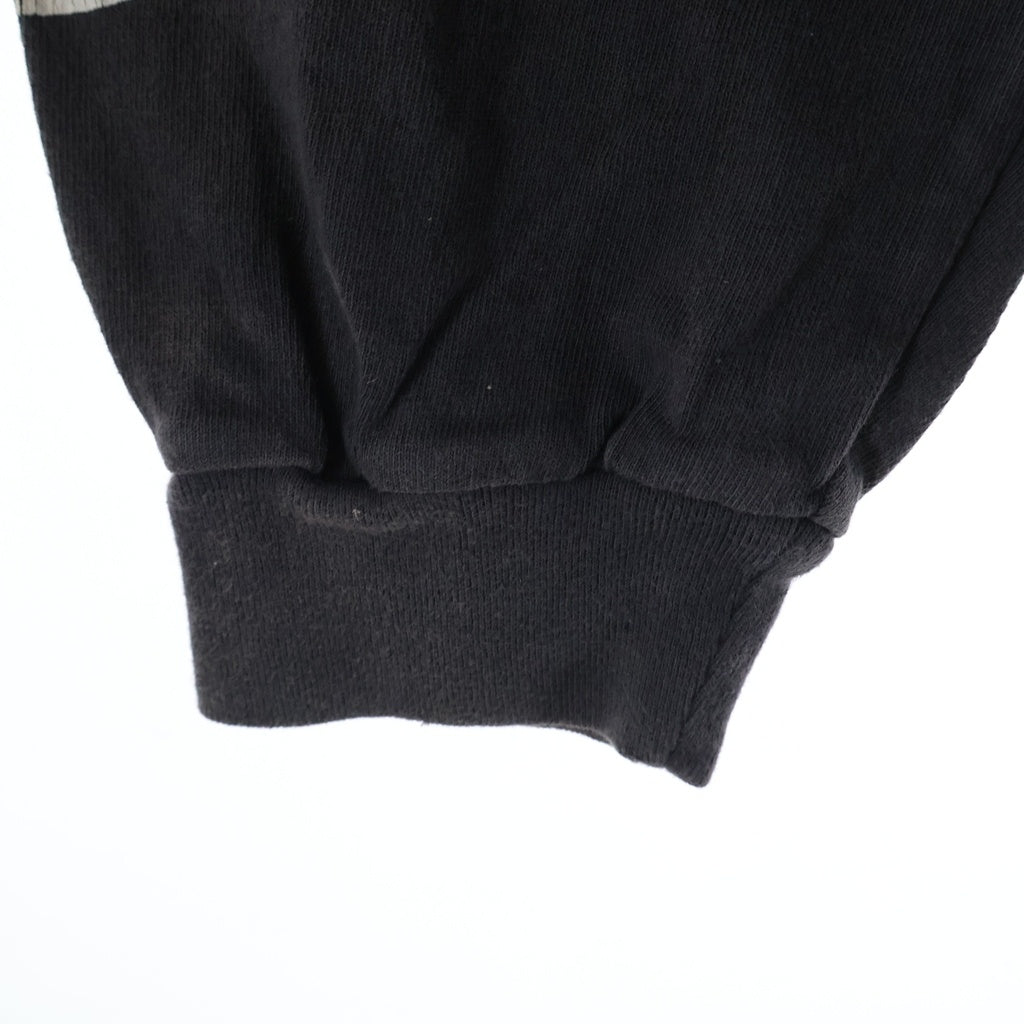 SAINT MICHAEL(セントマイケル) 23SS Fire Baby L/S Tee ファイヤーベイビー 両面プリント クルーネック 長袖Tシャツ グレー SM-S23-0000-026