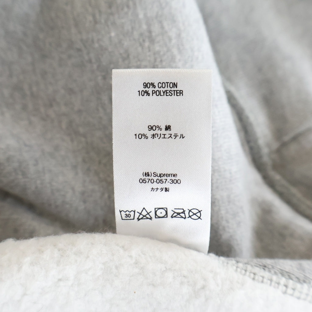 SUPREME(シュプリーム) 20AW Cross Box Logo Hooded Sweatshirt クロスボックスロゴ プルオーバースウェットパーカー フーディ グレー