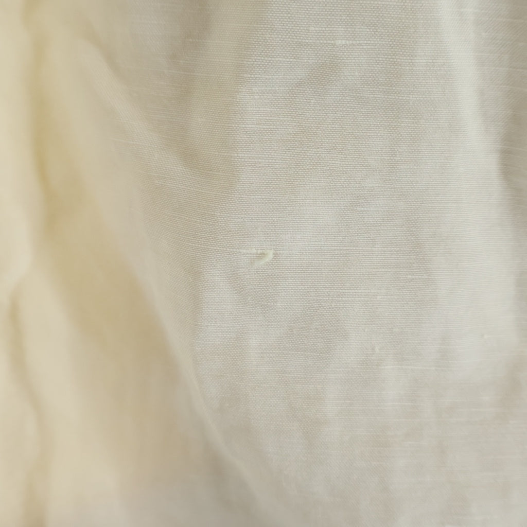 Stein(シュタイン) 25AW ×UMBRO アンブロ LINEN/NYLON TRACK JACKET リネン ナイロン トラックジャケット ロゴ刺繍 ダブルジップブルゾンジャケット アイボリー ST.1341