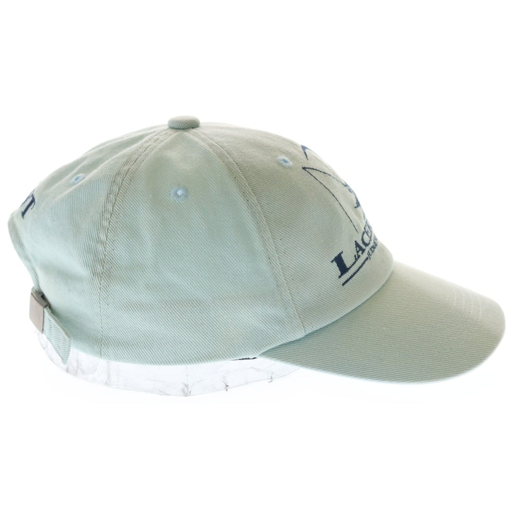 SAINT MICHAEL(セントマイケル) 25SS 6PANNEL LACERATING CAP 6パネル キャップ 刺繍デザイン ブルー SM-HR8-0000-078