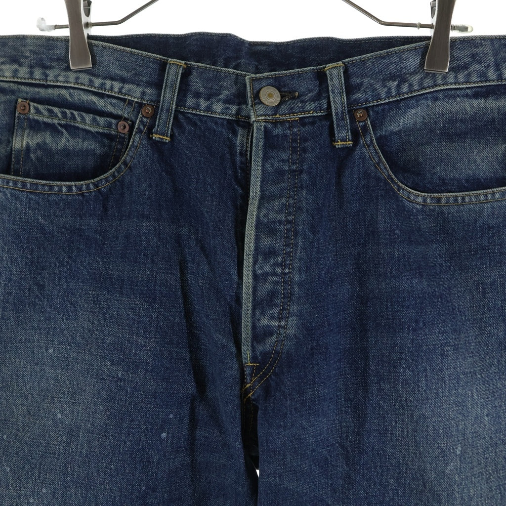 MAATEE&SONS(マーティーアンドサンズ) 25AW 5PK DENIM PANTS 5ポケット デニムパンツ ボタンフライ ストレートジーンズ インディゴ MT5303-0220