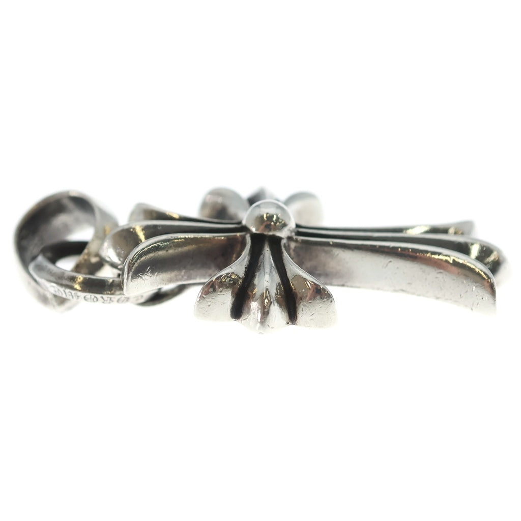 CHROME HEARTS(クロムハーツ) CH CRS SML W/BALE Wベイル スモールCHクロス ペンダントトップ シルバー BCA218