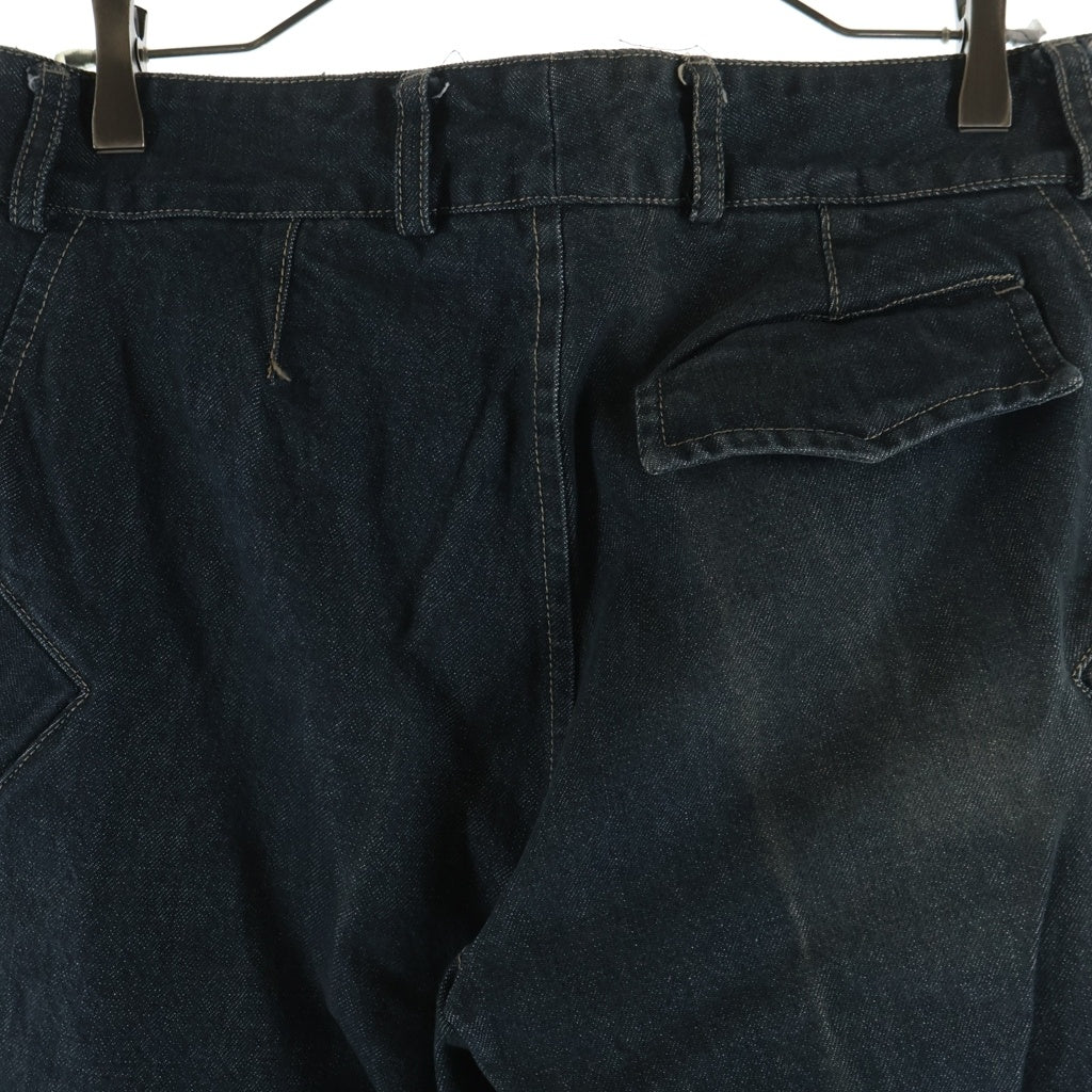 Vivienne Westwood MAN(ヴィヴィアンウエストウッドマン) ジッパーフライ フラップポケット デニムパンツ ストレートジーンズ インディゴ 25 P131