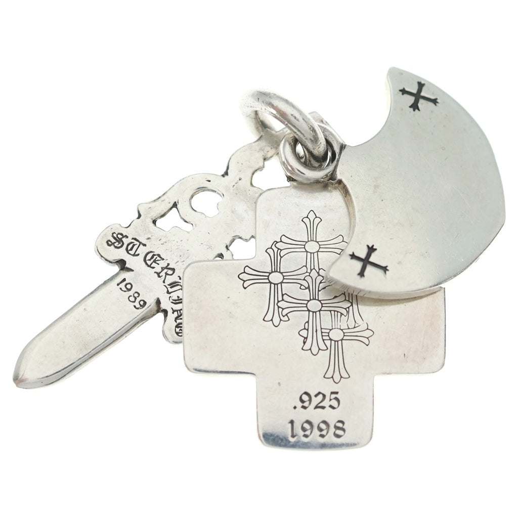 CHROME HEARTS(クロムハーツ) 3TRINKETS 3トリンケッツ ペンダントトップ シルバー BCA202