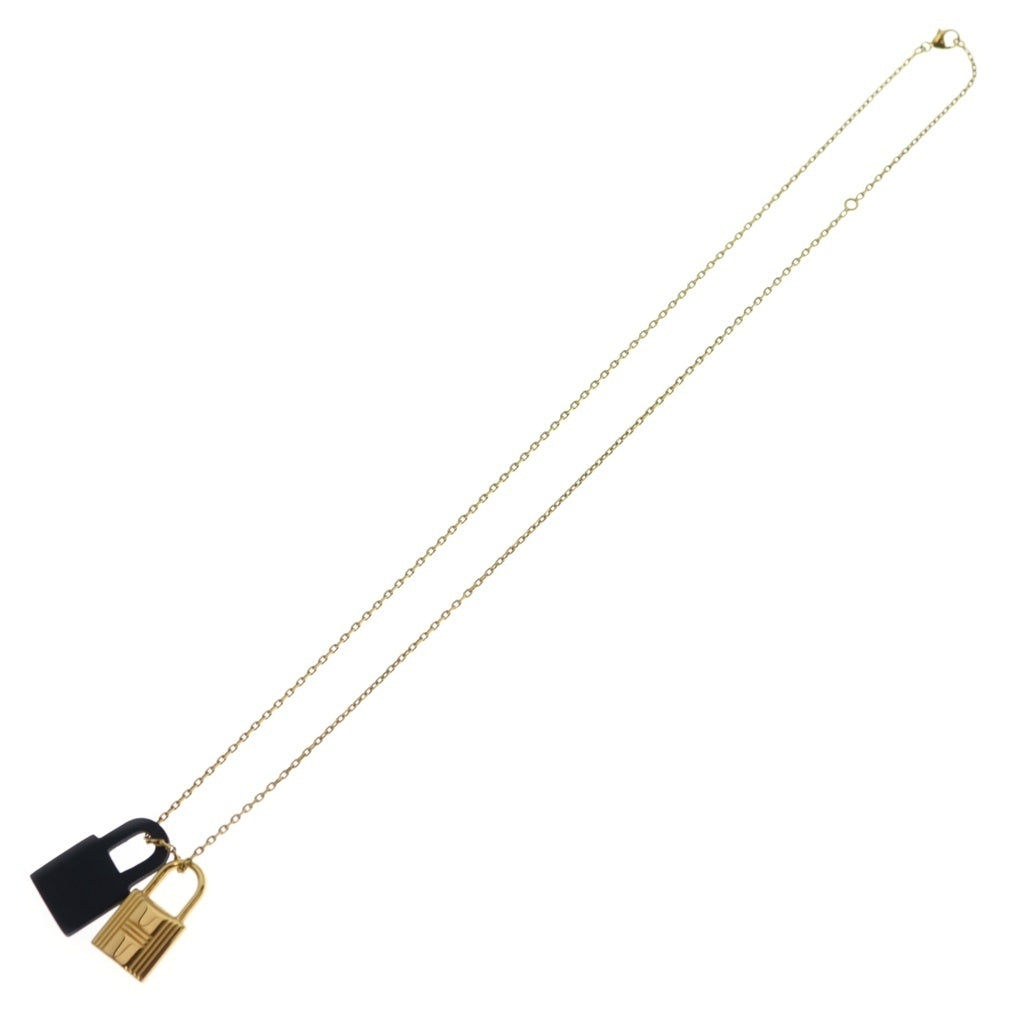 HERMES(エルメス) オーケリーPM ネックレス ペンダント チェーン ゴールド金具 D刻印 ゴールド RG1129 レディース