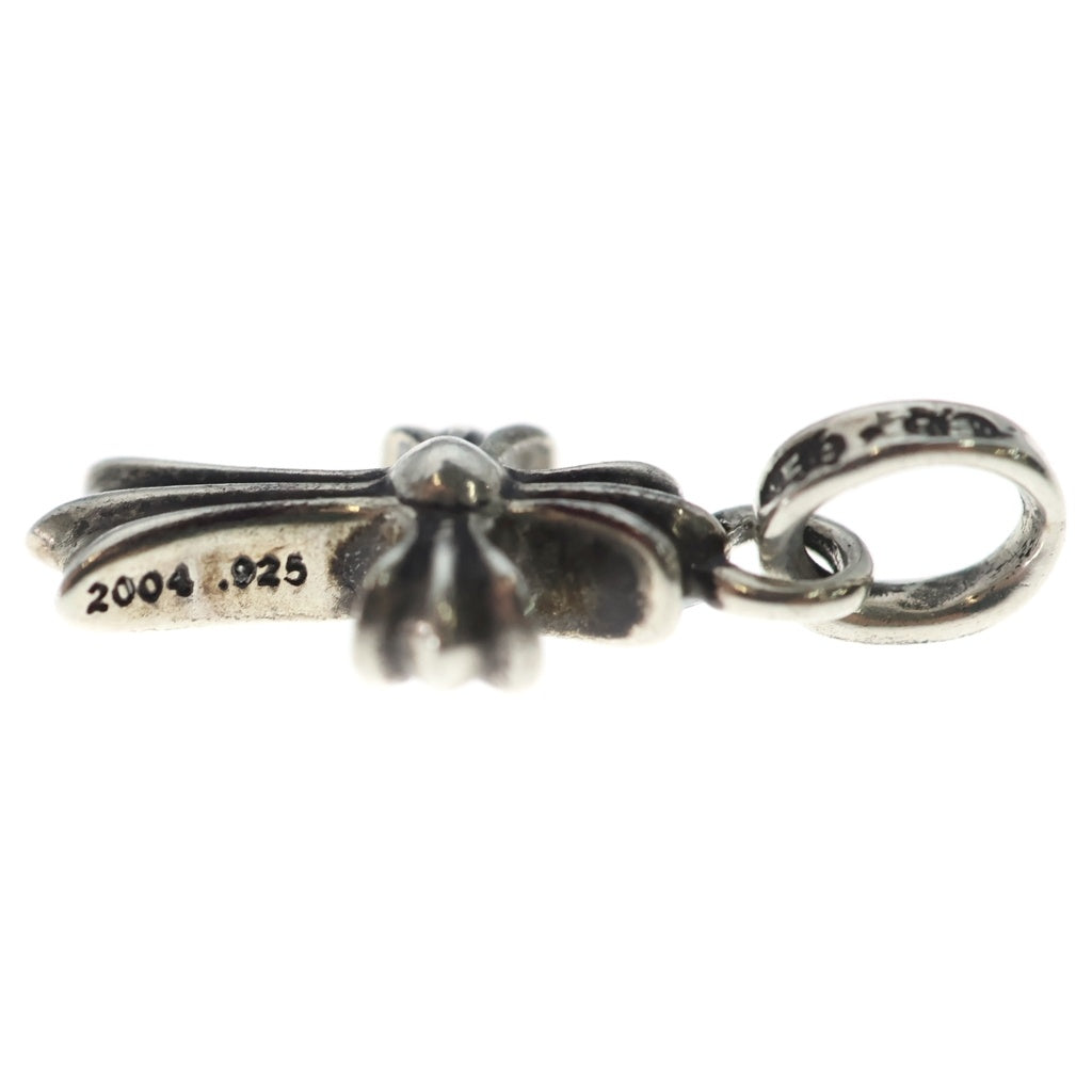CHROME HEARTS(クロムハーツ) CRS BBYFAT P DMND ベイビーファットクロス PAVEダイヤ ペンダントトップ シルバー