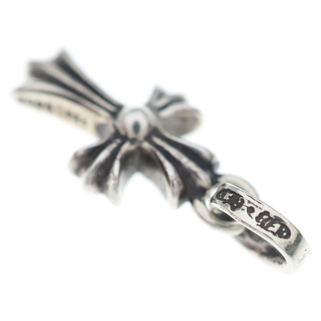 CHROME HEARTS(クロムハーツ) CRS BBYFAT P DMND ベイビーファットクロス PAVEダイヤ ペンダントトップ シルバー