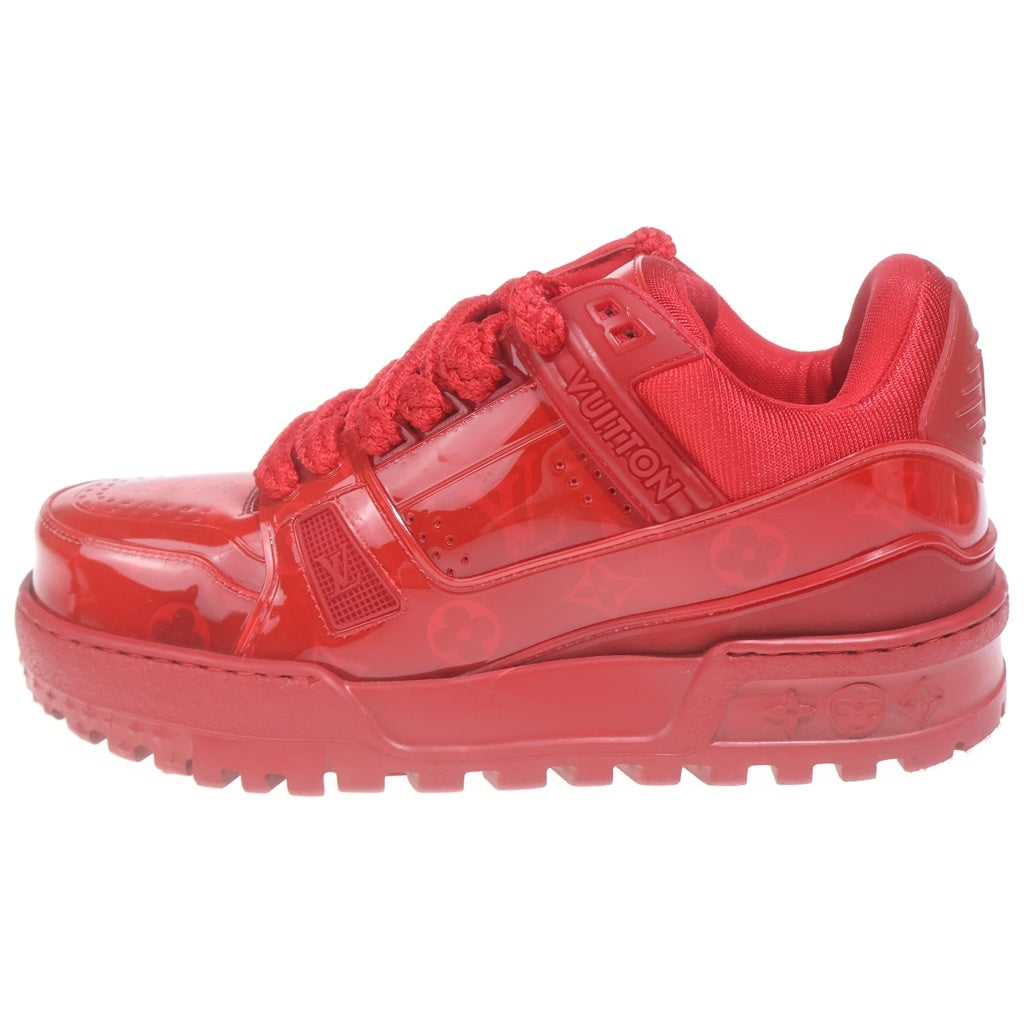 LOUIS VUITTON(ルイヴィトン) LV Maxi Trainer モノグラム マキシ トレーナー ローカットスニーカー レッド 1AH VL1214