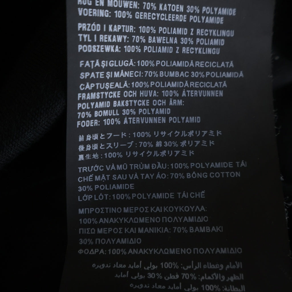 PRADA(プラダ) RE-NYLON 袖スウェット切替 リナイロン ジップアップ