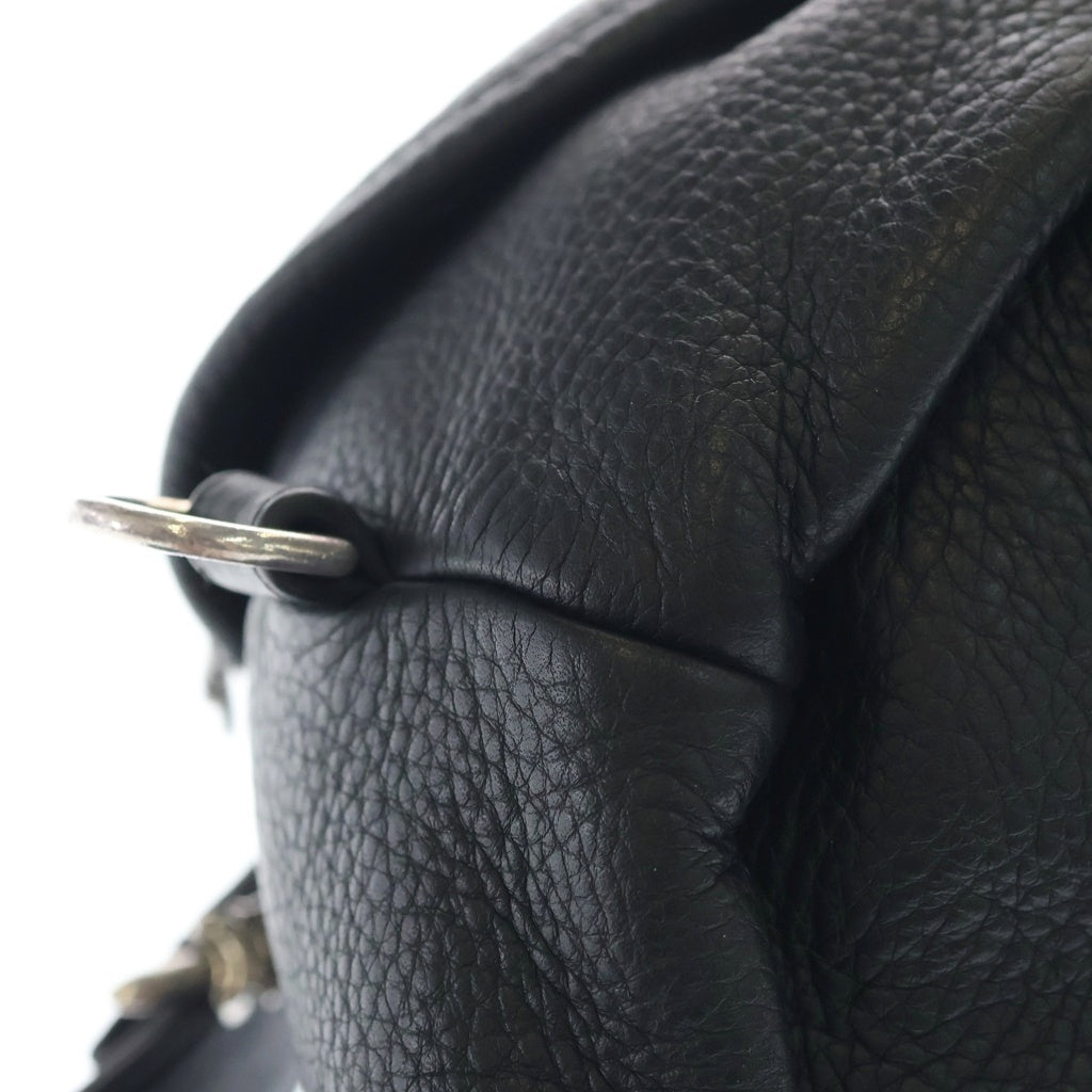 CHROME HEARTS(クロムハーツ) #1 SNAT PACK スナットパック ダガージップ ガンスリンガーベルト レザーウエストバッグ ブラック