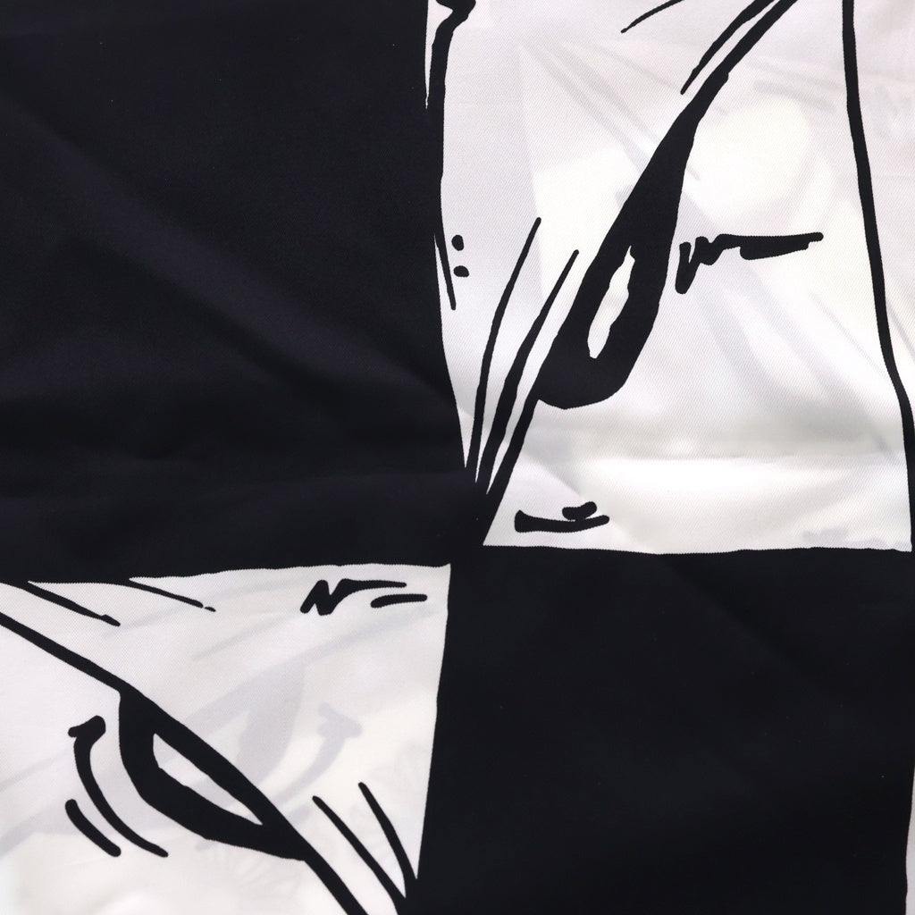 CHROME HEARTS(クロムハーツ) ×MATTY BOY マッティボーイ チョンパー シルク 大判 スカーフ ホワイト/ブラック