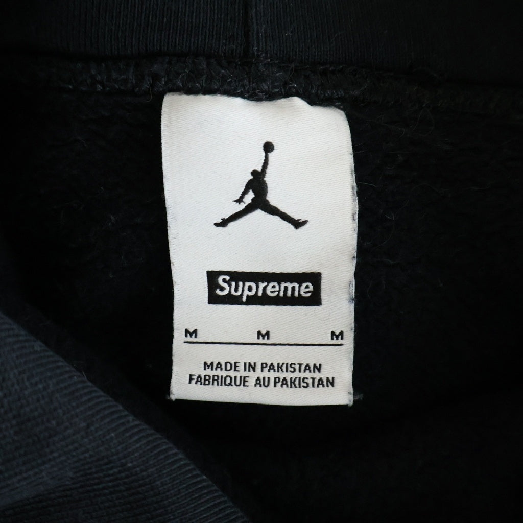 SUPREME(シュプリーム) 24AW x Jordan Hooded Sweatshirt ジョーダン プルオーバーパーカー ブラック HF0836-010