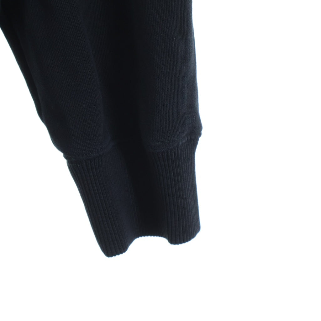 GIVENCHY(ジバンシィ) ヴィンテージロゴプリント クルーネック 長袖スウェット トレーナー ブラック BM700U30AF