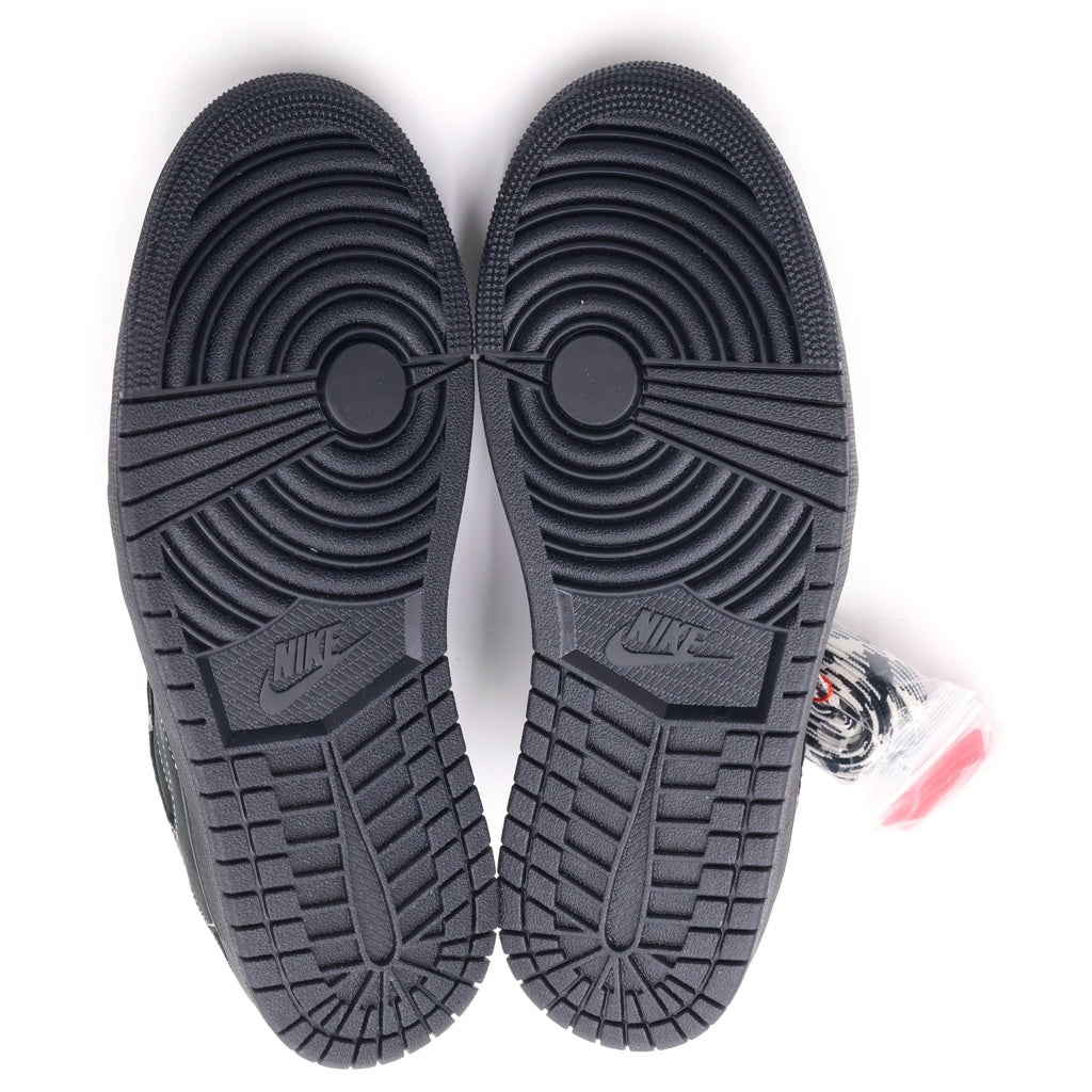 NIKE(ナイキ) ×TRAVIS SCOTT AIR JORDAN 1 LOW OG SP BLACK PHANTOM DM7866-001 エアジョーダン1 ブラックファントム ローカットスニーカー ブラック US10/28.0cm