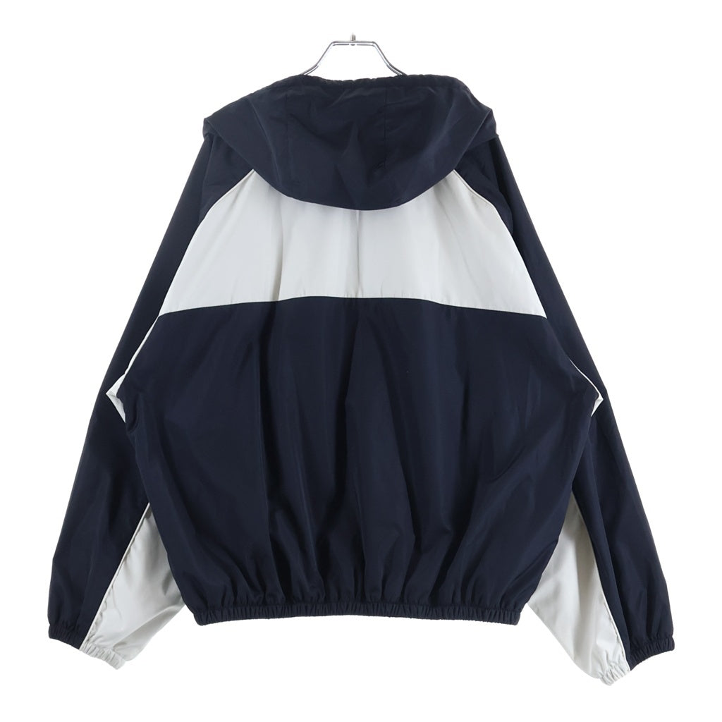 miumiu(ミュウミュウ) ×New Balance ニューバランス ウインドブレーカー ジャケット ホワイト/ネイビー ML1220 SAM1 163P レディース