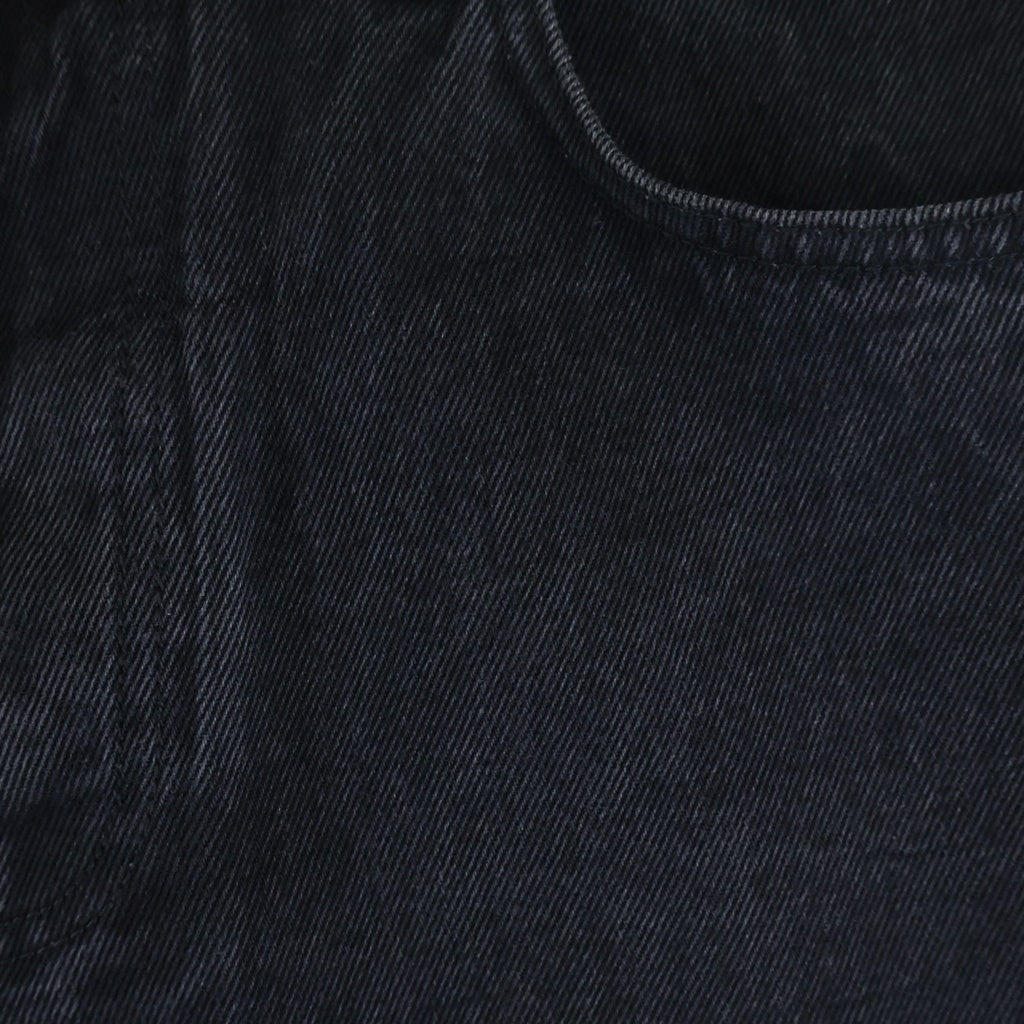 LOEWE(ロエベ) ANAGRAM BAGGY JEANS アナグラムバギージーンズ ブラックデニムパンツ ブラック H526Y11W27