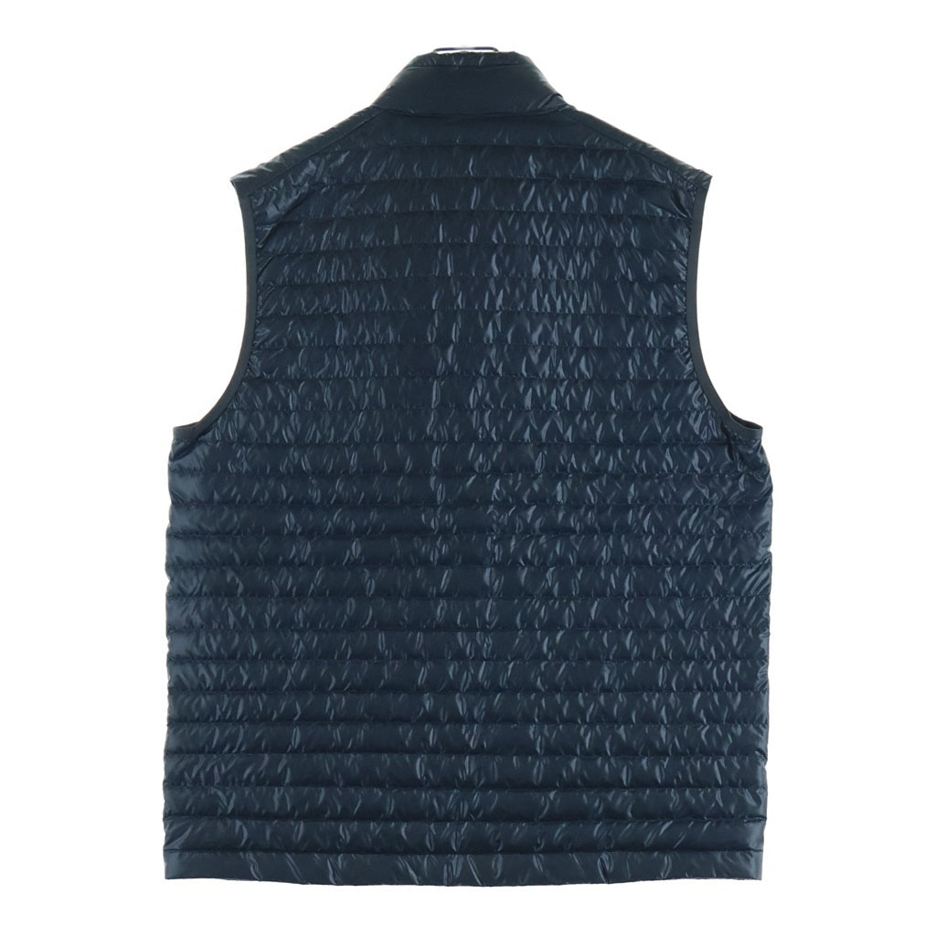 MONCLER(モンクレール) 22SS APTERA GIUBBOTTO ラバーロゴワッペン付きダウンベスト グレー H10911A00014