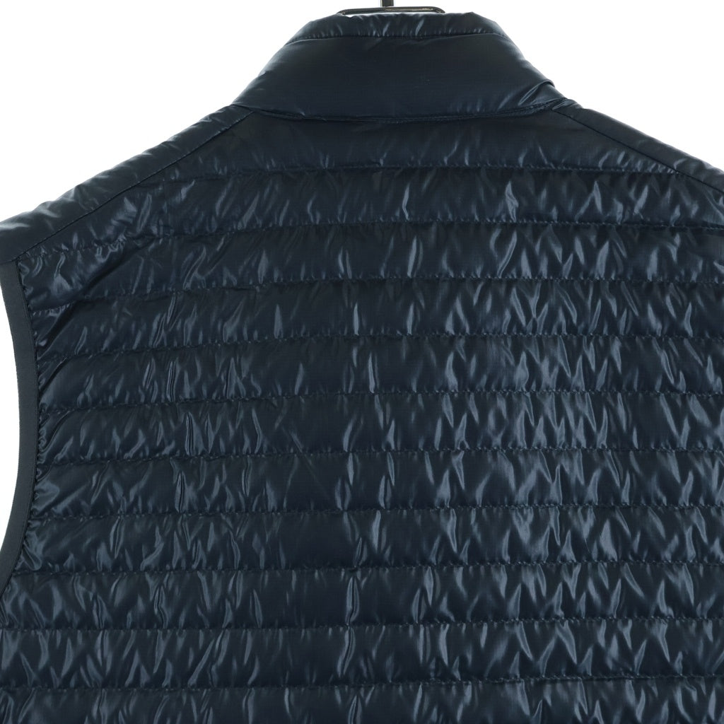 MONCLER(モンクレール) 22SS APTERA GIUBBOTTO ラバーロゴワッペン付きダウンベスト グレー H10911A00014