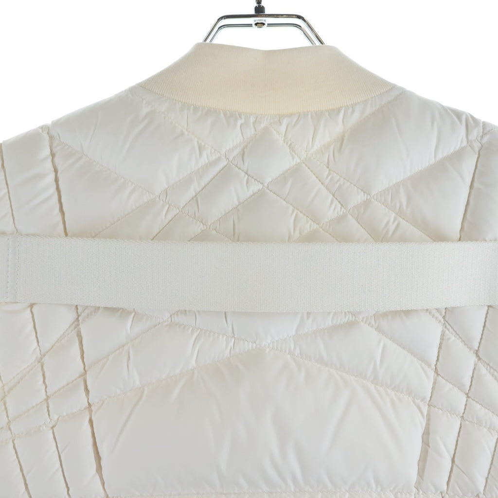 Rick Owens(リックオウエンス) ×MONCLER MEGAPENTA FLIGHT DOWN VEST モンクレール メガペンタ フライトダウンベスト ホワイト J209N1A00003