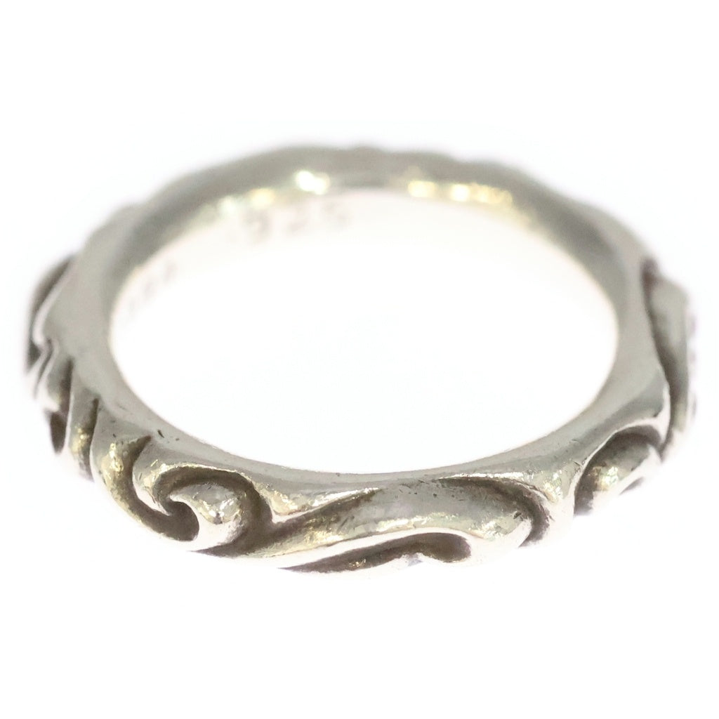 CHROME HEARTS(クロムハーツ) SCRL BAND スクロールバンド リング シルバー BCA351