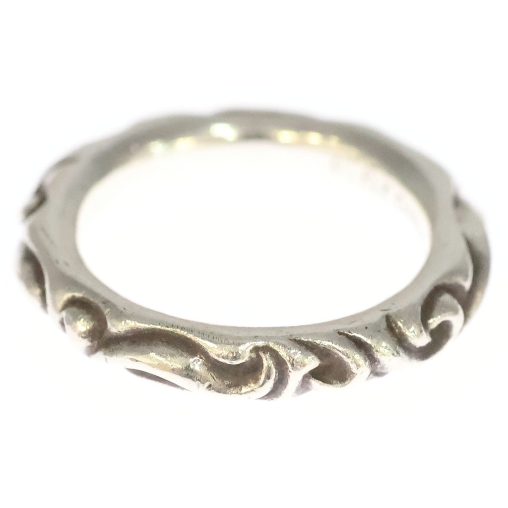 CHROME HEARTS(クロムハーツ) SCRL BAND スクロールバンド リング シルバー BCA351