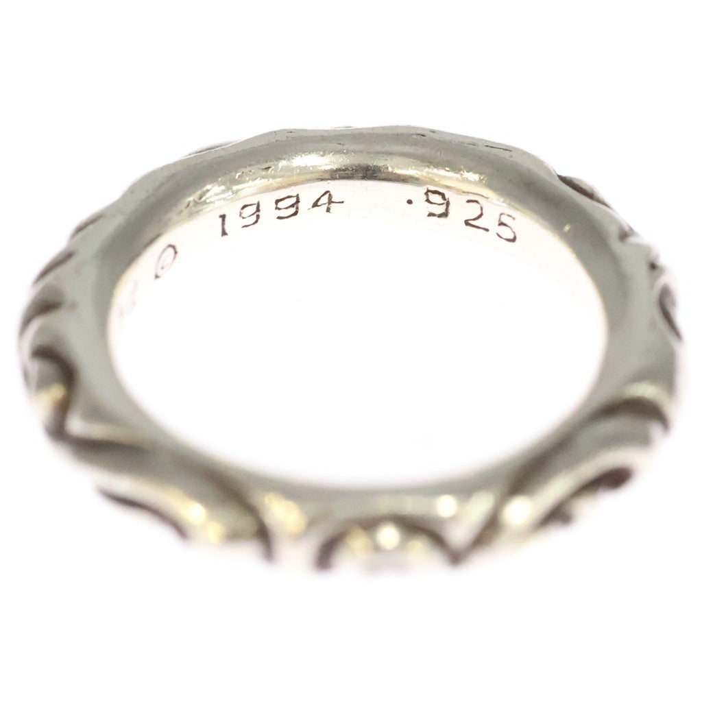 CHROME HEARTS(クロムハーツ) SCRL BAND スクロールバンド リング シルバー BCA351