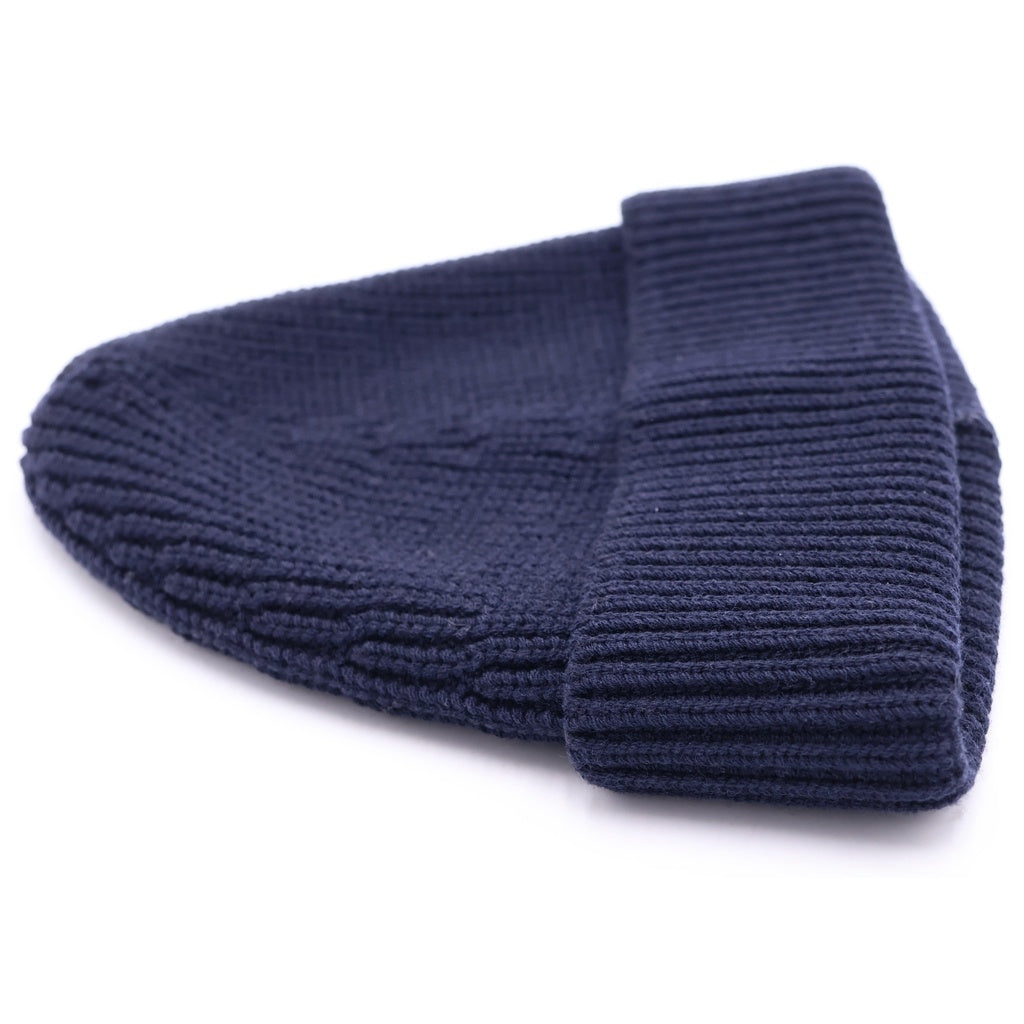 Maison Margiela(メゾンマルジェラ) 21AW 4ステッチ ニットキャップ ビーニー ネイビー S50TC0051
