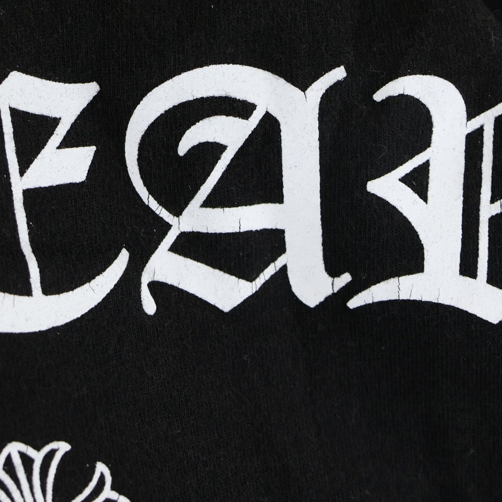 CHROME HEARTS(クロムハーツ) BACK ARCH LOGO SCROLL RABEL USA PRINT TEE バックアーチロゴ スクロールラベル プリント 半袖Tシャツ カットソー ブラック