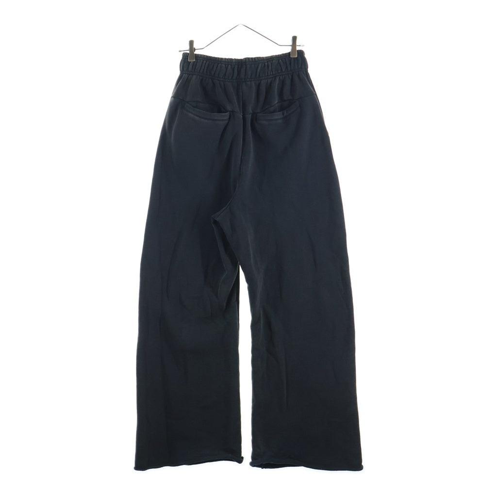 entire studios(エンタイア スタジオ) FULL SWEATPANT ウォッシュ加工 コットン スウェットパンツ チャコールグレー ES2489