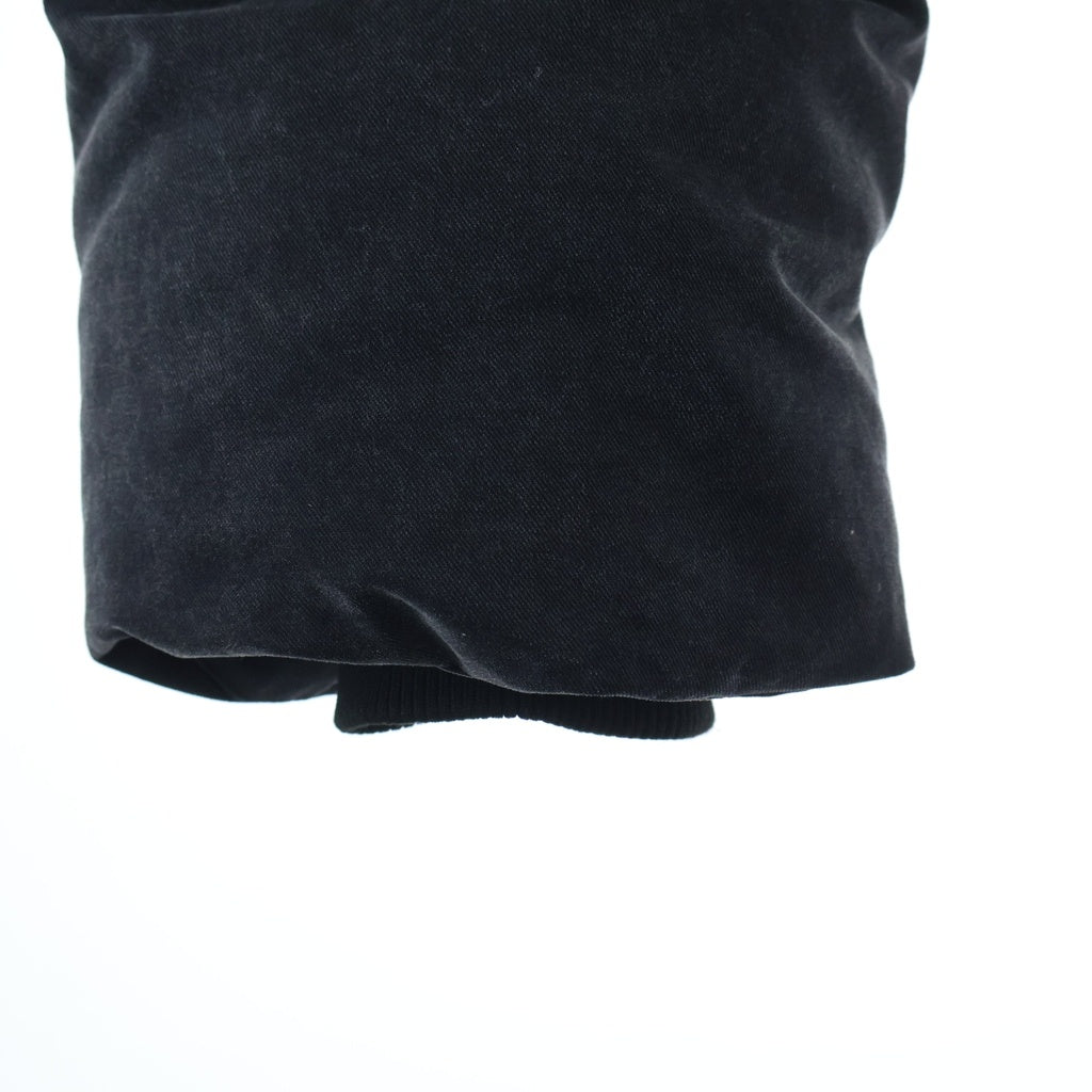 entire studios(エンタイア スタジオ) MML HOODED COTTON PUFFER コットン パファー クロップド丈 ダウンジャケット ブラック