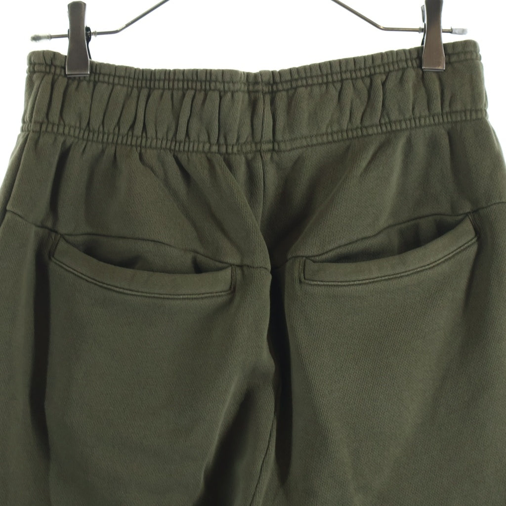 entire studios(エンタイア スタジオ) FULL SWEATPANT ウォッシュ加工 コットン スウェットパンツ カーキ ES2489