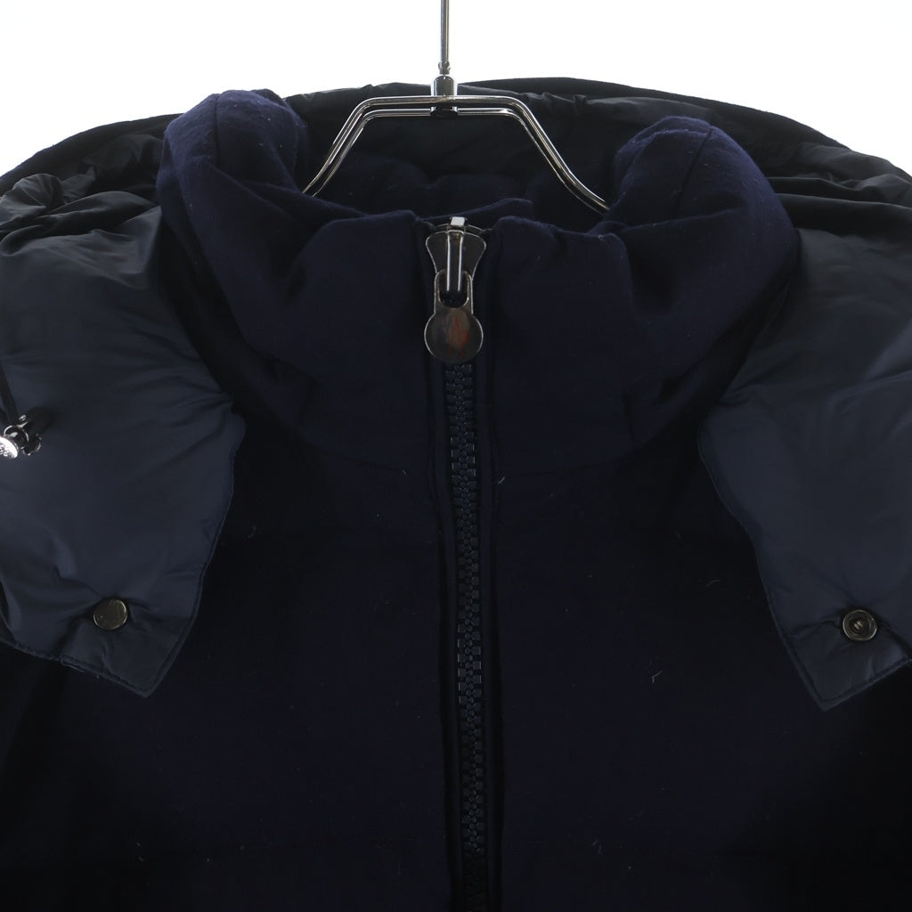 MONCLER(モンクレール) 16AW MONTGENEVRE GIUBBOTTO モンジュネーブル ナイロンウール ダウンジャケット ネイビー B20914033805 54272