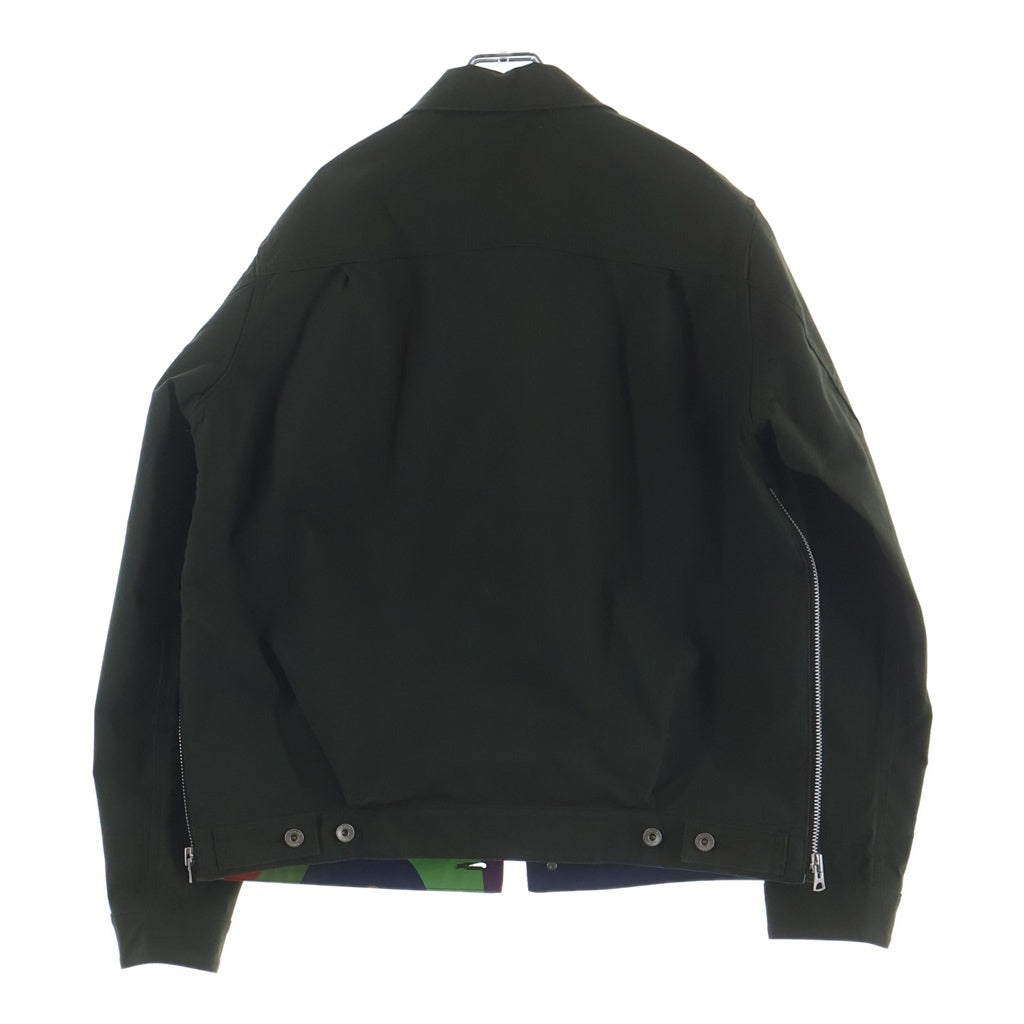 Sacai(サカイ) 21AW ×KAWS サイドジップ ボンディングトラッカージャケット カーキ 21-02565M