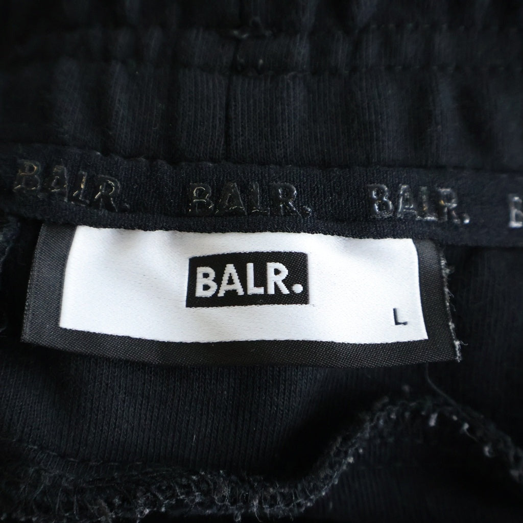 BALR.(ボーラー) Jogger Sweat Pants Zip Pocket ジョガー スウェットパンツ ブラック