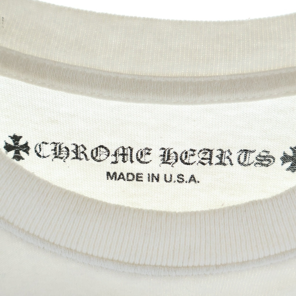 CHROME HEARTS(クロムハーツ) ×MATTY BOY Retro Cycle Tee 半袖 クルーネック Tシャツ ホワイト