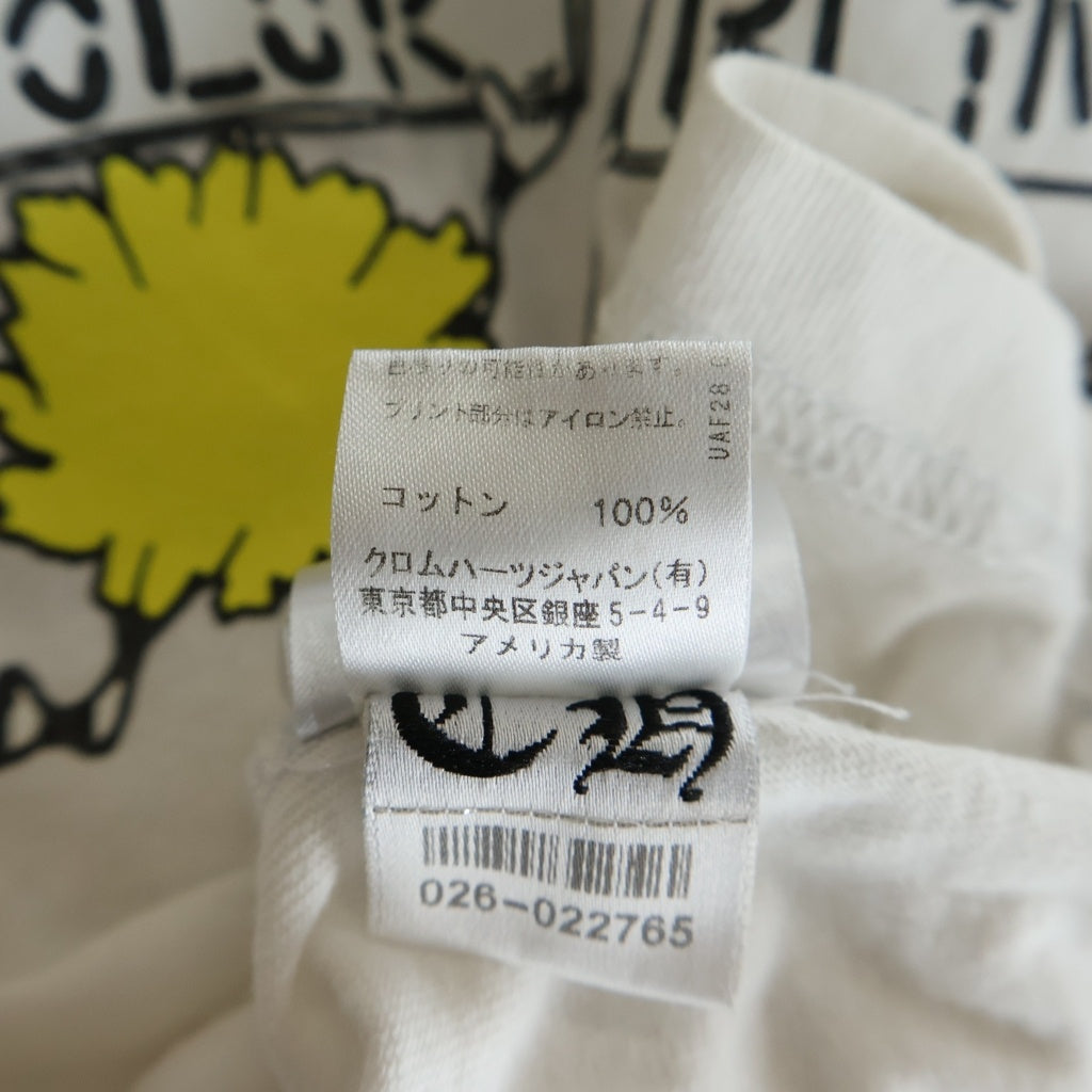 CHROME HEARTS(クロムハーツ) ×MATTY BOY Retro Cycle Tee 半袖 クルーネック Tシャツ ホワイト