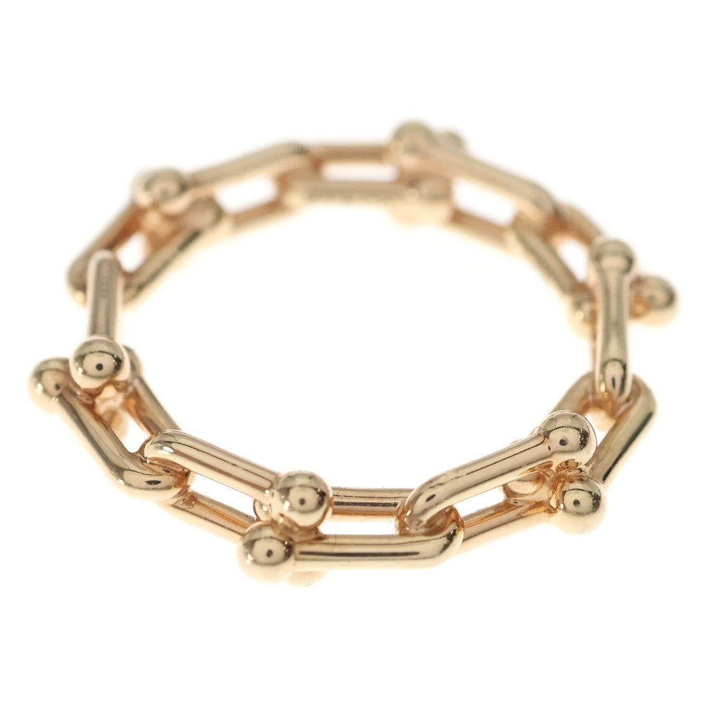 TIFFANY & Co.(ティファニー) ハードウェア マイクロリンク リング 指輪 ゴールド Au750