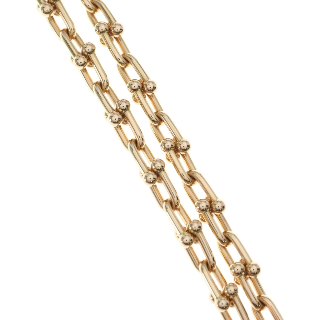 TIFFANY & Co.(ティファニー) ハードウェア ミディアムリンク チェーン Au750 ネックレス ゴールド