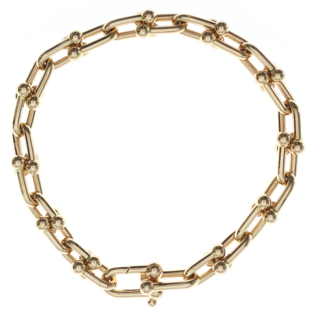TIFFANY & Co.(ティファニー) ハードウェア ミディアムリンク ブレスレット ゴールド Au750