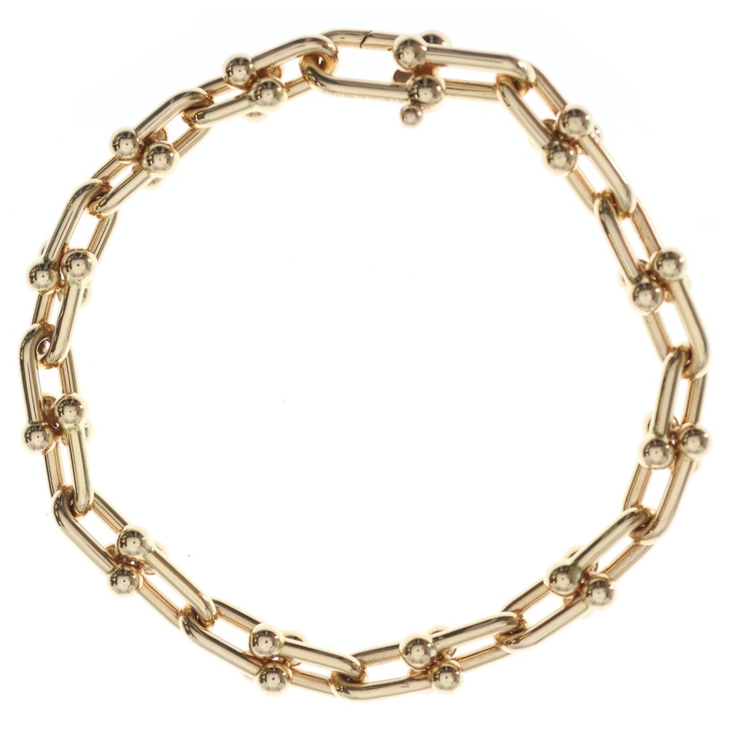 TIFFANY & Co.(ティファニー) ハードウェア ミディアムリンク ブレスレット ゴールド Au750