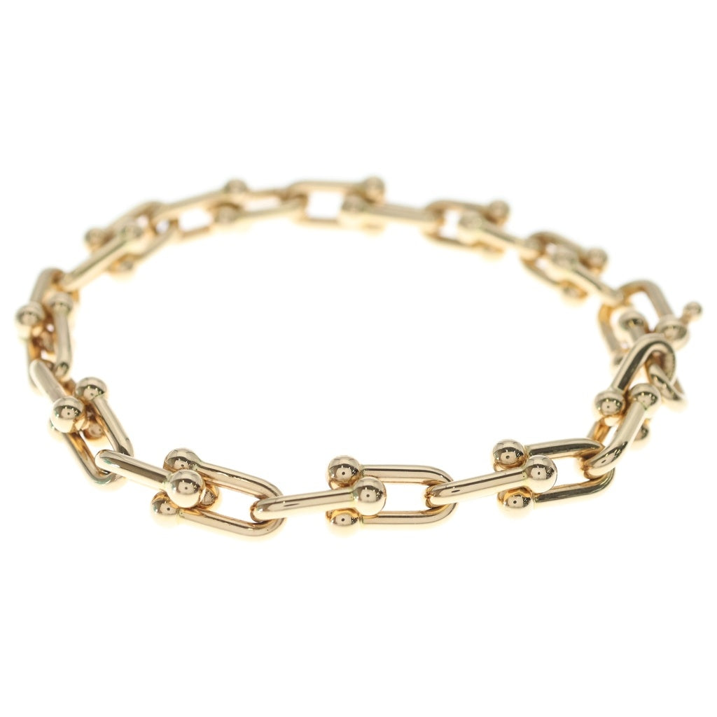 TIFFANY & Co.(ティファニー) ハードウェア ミディアムリンク ブレスレット ゴールド Au750
