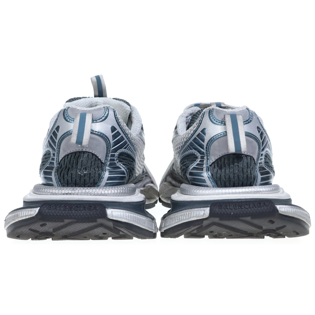 BALENCIAGA(バレンシアガ) 3XL SNEAKER スリーエックスエル ユーズド加工 メッシュ ローカットスニーカー グレー/イエロー 734734