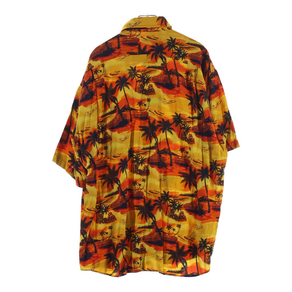 BALENCIAGA(バレンシアガ) 13SS パームツリー アロハ半袖シャツ レーヨンシャツ マルチカラー 508469 TYA51 508469 TYA51